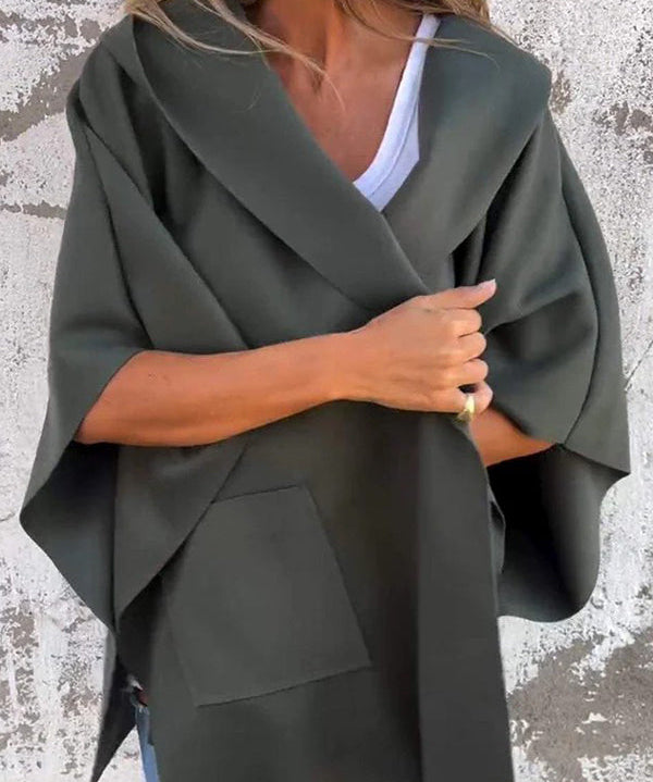 Cape veste oversize femme – Coupe ample légère & style cape tendance