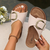 Sandales Femme avec Boucle et Semelle Orthopédique – Confort et Élégance pour l’Été