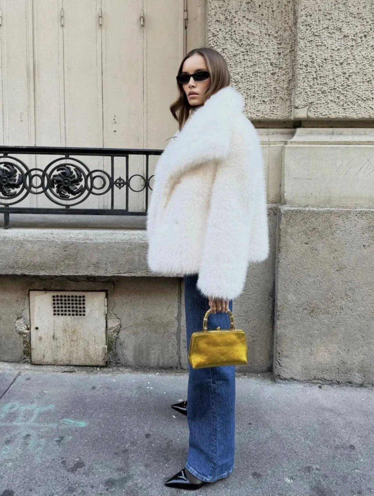 Manteau Suzy en fausse fourrure femme – édition limitée chaude & chic