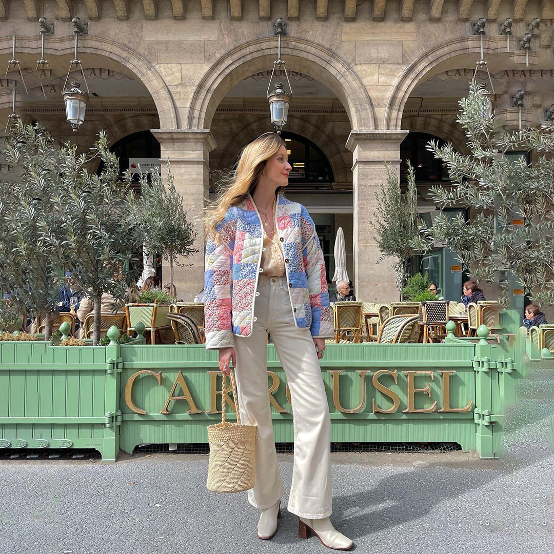 Manteau femme BlossomChic – veste de printemps élégante & polyvalente