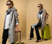Imperméable femme Jules Jij – Veste légère à capuche coupe ample et déperlante